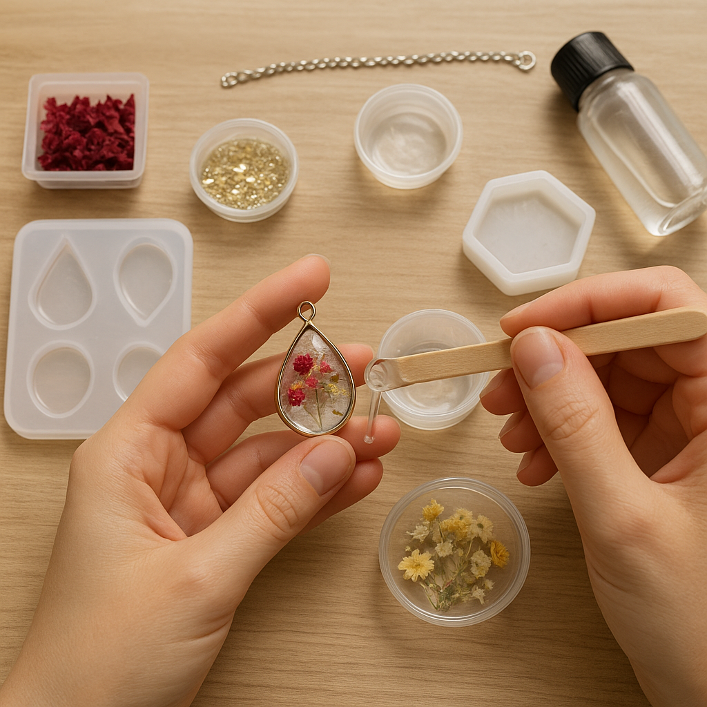 Jak wykonać biżuterię z żywicy