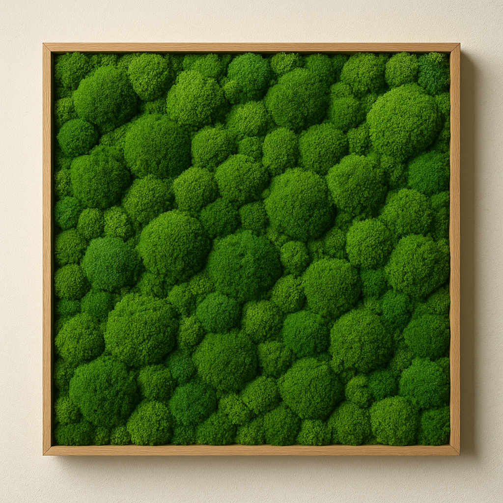 Obraz z mchu stabilizowanego