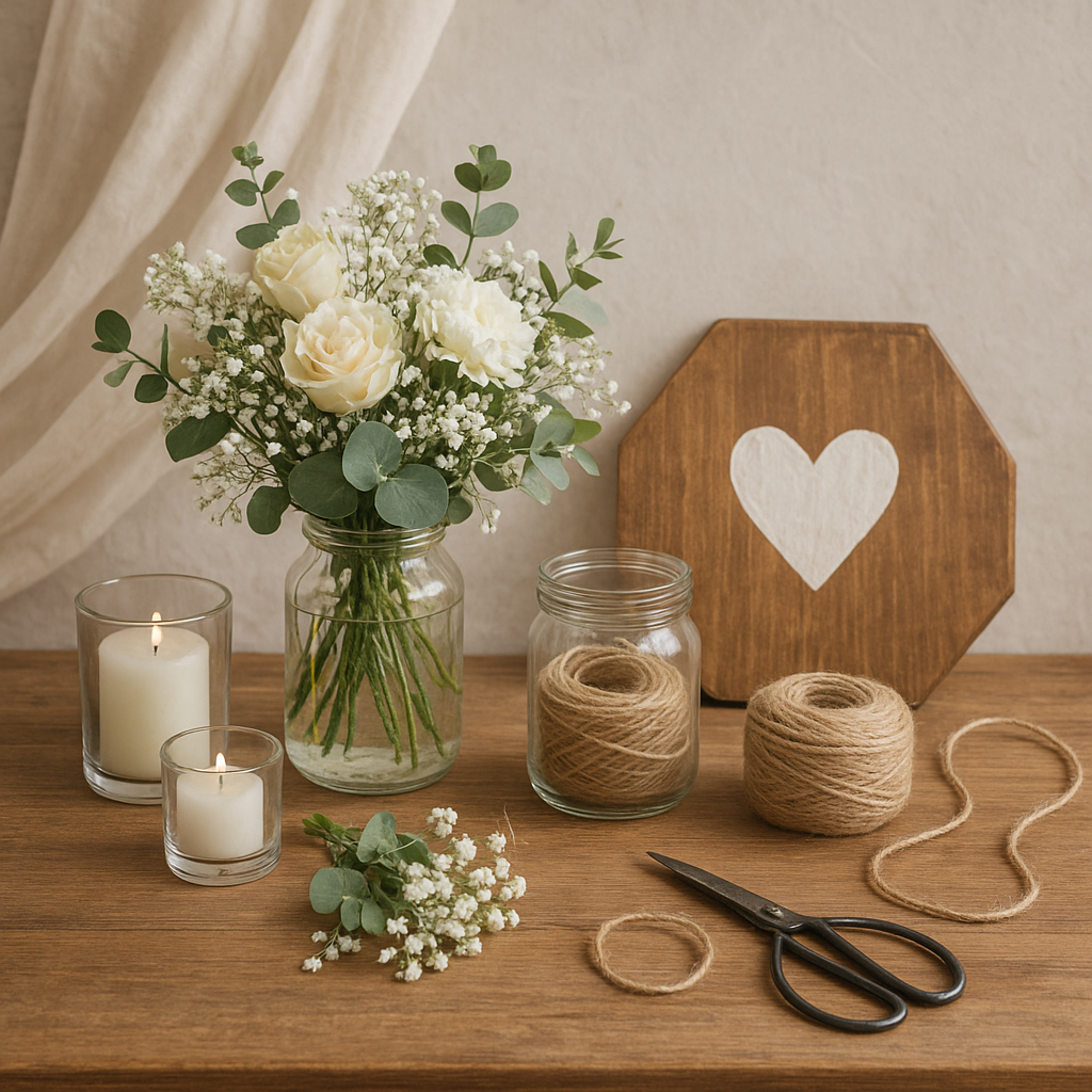 Dekoracje weselne DIY